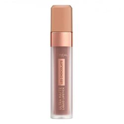 L'Oreal Les Chocolats Ultra Matte Nestemäinen huulipuna