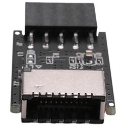 Emolevy USB2.0 9Pin - TYPE-C A-KEY Front Connector Converter USB3.2 TYPE-E -liitännän otsikkomainos