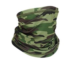 Solbeskyttelse Variabel Bib Neck Udendørs Ice Wire Riding Mask Mænd og kvinders tynde fiskehoved Cover Sports Magic Tørklæde Army grøn camouflage