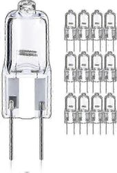 12 kpl 50w Gy6.35 / G6.35 halogeenihimmennettävä, 12v kaksinapainen pohja T4 G6.35 820lm Happy H