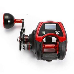 Sähkökalastuskela metallikorkilla, malli 1, koko 6,4 tuumaa, yhteensopiva sähkökelojen kanssa