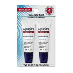 Aquaphor Immediate Relief huulten korjausbalsami, 2 ea