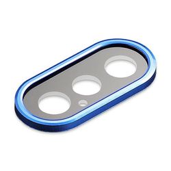 AIR Hærdet glas metal skærm bageste kameralinse beskyttelse til iPhone