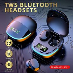 Tws trådløse Bluetooth-headset Øretelefoner Stereohovedtelefoner Sport Støjreducerende Mini-ørepropper til alle smartphones