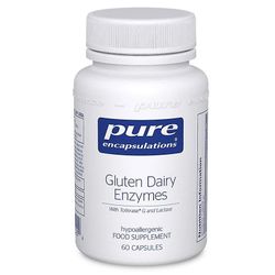 Pure Encapsulations Puhtaat kapseloidut gluteenimeijerientsyymikapselit 60