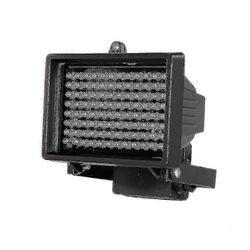 96-johtimia Ir Illuminators, Infrapunalamppu, Led Night-vision Light Cctv Musta