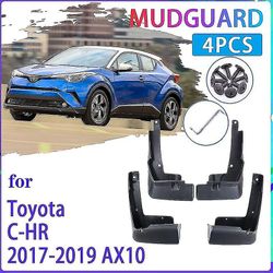 Lowest Cost Purchase Bil Mud Flaps For Toyota C-HR 2017 2018 2019 Chr C Hr Ax10 Mudguard Splash Guards Fender Mudflaps Auto Tilbehør