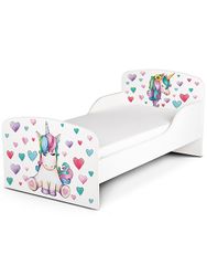 Price Right Home PriceRightHome Enhjørning Toddler Bed plus fibermadras