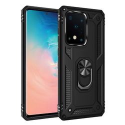 Stødsikker rustning sag til Samsung Note9 med støttefod all inclusive dække sort rpc2702