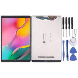 Oem LCD -näyttö Galaxy Tab A 10.1 (2019) (wifi-versio) Sm-t510 / T515 Digitizer Full Assembly (musta)