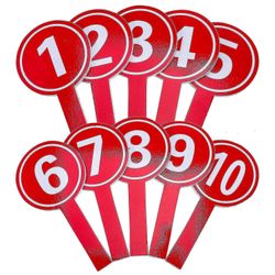 10kpl Pisteet Melat Kädessä pidettävä numero Melat Tulostaulut Käytännöllinen kahva Pisteet Melat varastossa