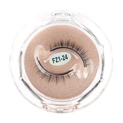 Suren Genanvendelige selvklæbende øjenvipper uden lim Naturlige falske øjenvipper Makeup Tykke falske øjenvipper FZ1-24