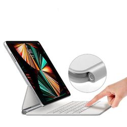 Magic Keyboard For Ipad Pro 11-tommers (3. , 2. og 1. gen.) og ipad Air (5. og 4. gen.) - engelsk hvit