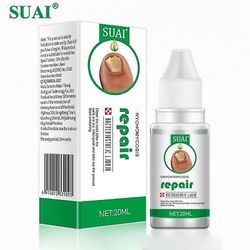 Suai Nail Repair Liquid Anti-Fungal Fjern Onychomycosis Trenger raskt inn i væskeserum for