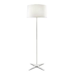 LEDS-C4 GROK Lighting 3 Lys gulvlampe med hvid stofskærm, E27