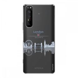 Crazy Kase Shell til Sony Xperia 1 Ii i blød silikone af høj kvalitet, London vartegn