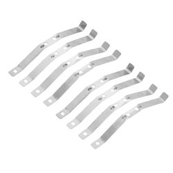 8pack Metal Leaf Springs til Wpl 1:16 Scale 4wd 6wd Pick-up Truck Army Trucks