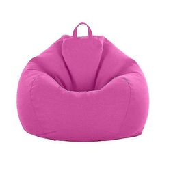 18 S No Ing Bean Bag pestävä sohvaliina säkkituoli Ch Cover-5 koko Rose Red 60*75CM