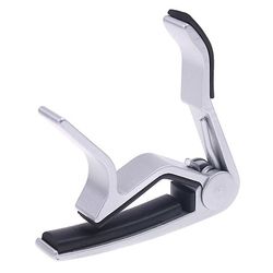 Universal Aluminium Alloy Metal Guitar Capo, Farve Sølv