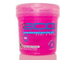 Eco Styler Profesjonell Styling Gel for Krøller & Bølger, Rosa, 16oz 473ml