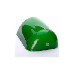 Korvaava pankkiirin lampun varjostin, pöytävalaisin, lasivarjostin, monivärinen, korvaava lasivarjostin, lasivarjostin pöytävalaisimelle vihreä.[HSF]