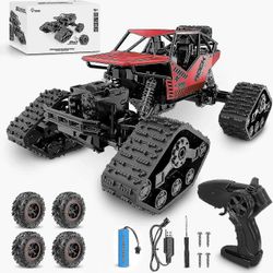 2 in 1 Rc Cars Kauko-ohjattava auto 1:14 Mittakaava 25 mph 4 km/h Nopea 4wd Off Road Rc Trucks Yhteensopiva aikuisten poikien ja lasten kanssa, 2,4...