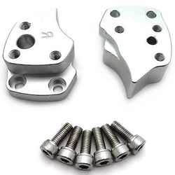 unbrand 25mm ohjaustangon nousuputki Yamaha FJR1300 FJR 1300 2001-2005 hopea kahva tangon nousuputket moottoripyörätarvikkeet osat as shown