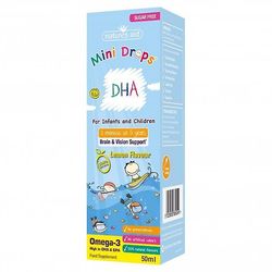 Natures Aid Mini Drops DHA (Omega-3) vauvoille ja lapsille, 50ml