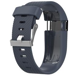 AIR Justerbart urbånd i almindelig farve til FITBIT Charge / HR navy blue