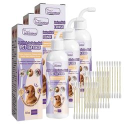 Koiran korvanpuhdistusaine, korvatulehduksen hoito koirille Kissoille, poistaa korvan hajun Poistaa vahan lian, rauhoittaa kutisevia tulehtuneita k...