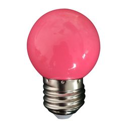Fruushop E27 energibesparende LED-pærefarve glødefestdekoration Pink
