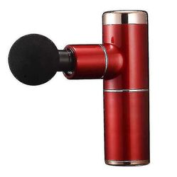 Mikasa Massage Gun Fascia Gun Deep Muscle Massager Motion Fitness Shaping Electric Massager Rød