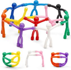 Jääkaappimagneetit mies, 10 kpl jääkaappimagneetit aikuisille, viileät magneettiset ihmiset magneetit jääkaappi, värikkäät humanoidiset magneettise...