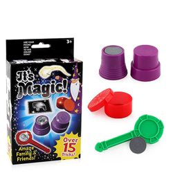 unbrand Christmas Gift Set Magic Props Magic Close-up Stage Passer for 5 6 7 8 år gamle barn Magic Leker Nyttår Gift Multi-size Set