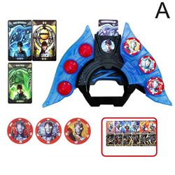 Sininen Ultraman Zeta muuntajan säilytyslaatikkomitali Zero Z Sublimator lasten lelut Transformer