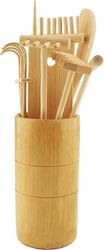 7kpl Mini Zen Garden Rakes, Zen Sand Garden Rake Set, Mini Zen Garden työkalut ja tarvikkeet kotilahjapuutarhan sisustus Serenity ja hengellinen Me...