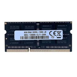 Ddr3 8GB bärbar RAM-minne 1600mhz Pc3-12800 1.35v 204-stifts Sodimm-stöd för dubbla kanaler för Intel A