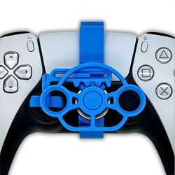 CherrysC Peliajopyörän miniohjauslaite PS5-ohjaimelle Sininen 0001