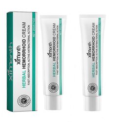 2kpl Wellian Hemorrhoid Cream, Hemorrhoids Cream, Miehille Ja Naisille 20g 2 kpl