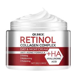 Retinol Collagen Complex Day & Yövoide - ikääntymistä estävä kosteusvoide juonteisiin ja ihonhoitoon 1pcs