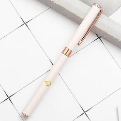 Bricks Masons Gratis gravering metal frimurerisk 0,5 mm kuglepen - (flere farver / appendants) Pink