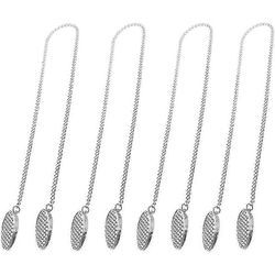 4-pakkaus metallinen lautasliina Clip lautasliina ketjulautasliina esiliina Bib ketju lautasliina Clip kaulakoru Dinner Accessorie