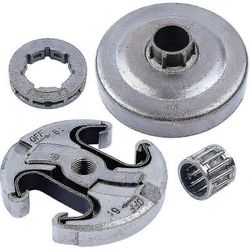 Kytkinrummun ketjupyörän öljypumpun matovaihteistosarja Husqvarna 340 345 346XP: lle 350 351 353 445 450 E moottorisahan varaosat - MXBC