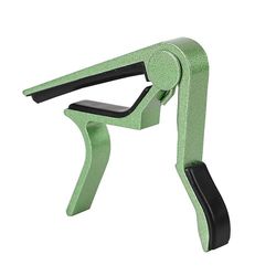 Universal aluminium legering metal guitar capo, farve grøn