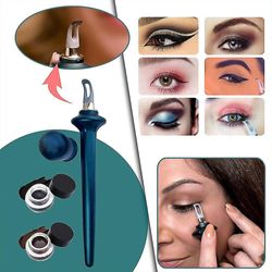 Jying Eyeliner Guide Tools Easy No-skip Eyeliner Gel genanvendelig silikone Eyeliner Brush Eyeliner For rystende hænder Beginer Makeup Øjenbørste s...