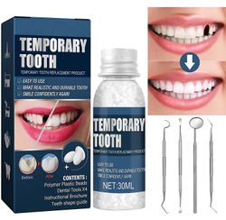 Lisade Hampaiden korjaussarja - väliaikainen hampaiden täytön korjaussarja