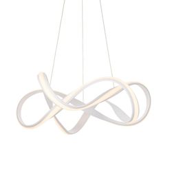 Endon Collection Lighting Synergy LED Loft Vedhæng Tekstureret hvid og hvid silikone