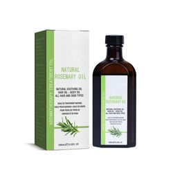 100ml Rosemary Hair Care Essential Oil Anti-krus Langvarig glat og duftende reparation Hot Farvet hårpleje æterisk olie 1 stk.