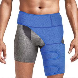 Hamstring-kompressiotuki, hengittävä nivustukiside reiden tukituki vedetyille lihaksille, nivelkipu, lonkka, reisi, takareisivamma ja s