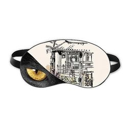 En sød gyde i Dali of China Eye Head Rest Dark Cosmetology Shade Cover